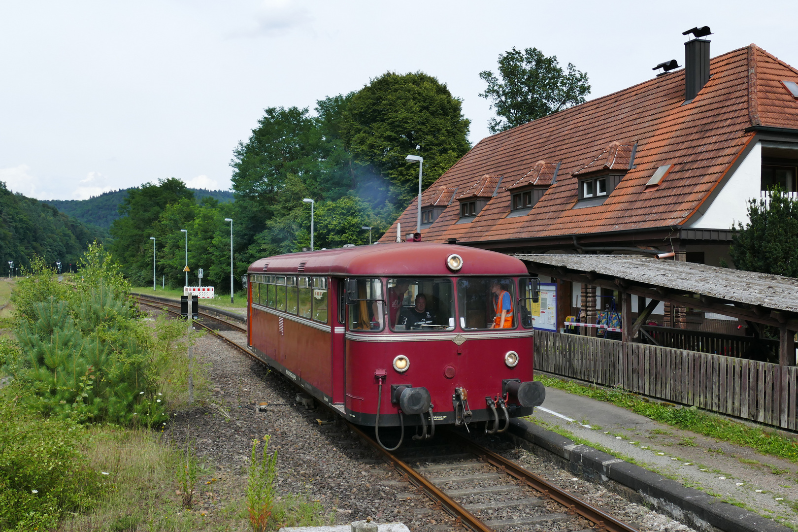 Ausfahrt in Hinterweidenthal