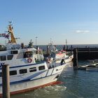 ausfahrt - lister hafen, sylt 