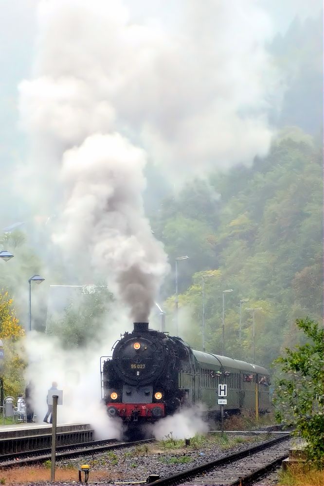 Ausfahrt Rauenstein Richtung Sonneberg