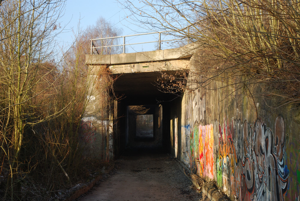 Ausfahrt Rheine R in Richtung Osnabrück