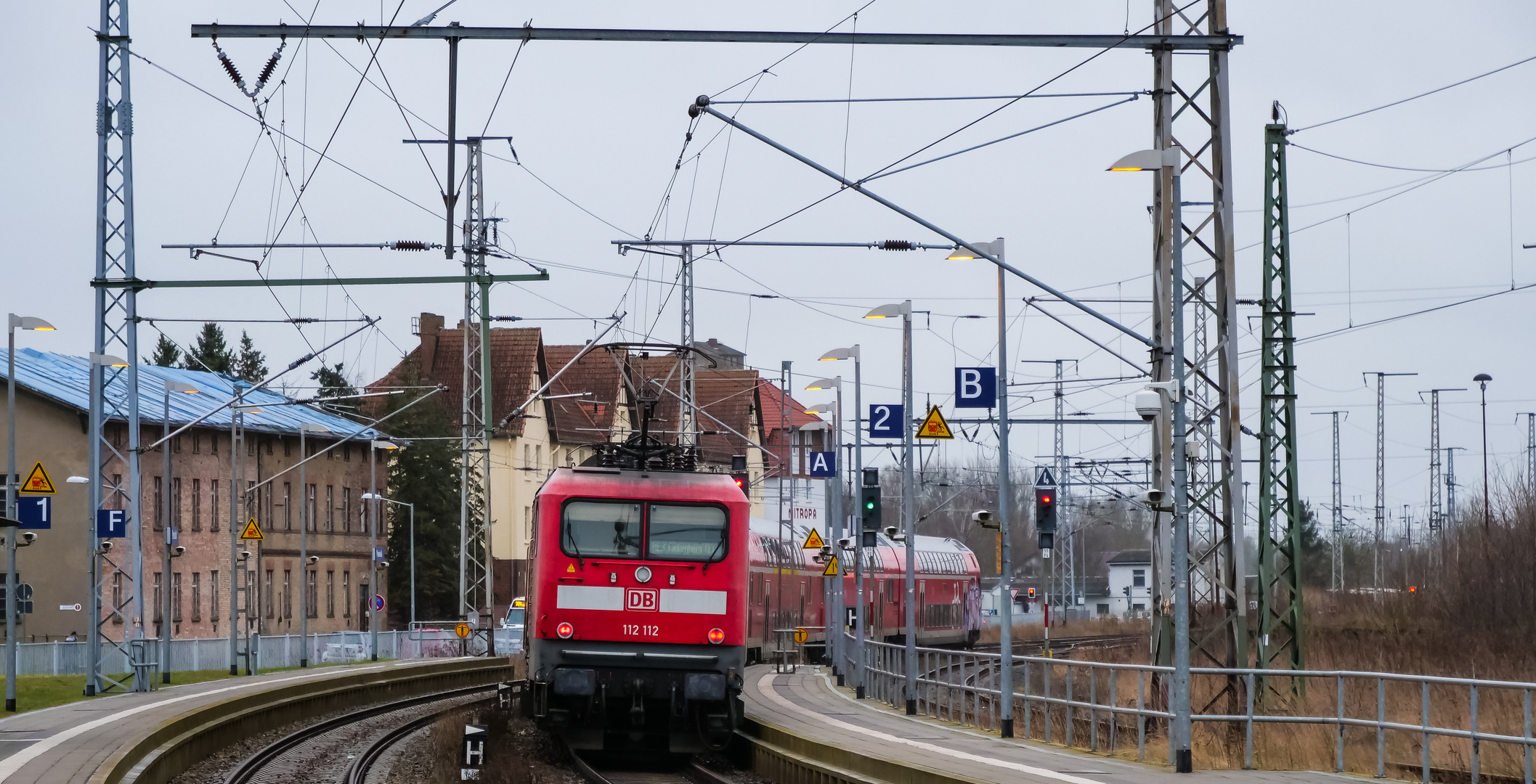 Ausfahrt Richtung Berlin