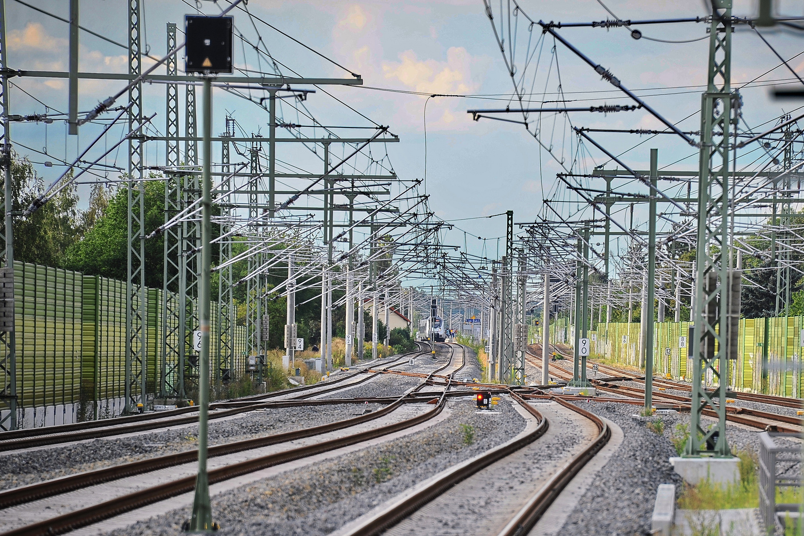 Ausfahrt Richtung Markkleeberg-Großstädteln