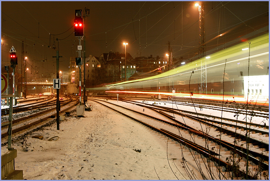 Ausfahrt Ulm Hbf