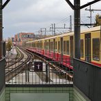 Ausfahrt vom Bahnhof Bellevue