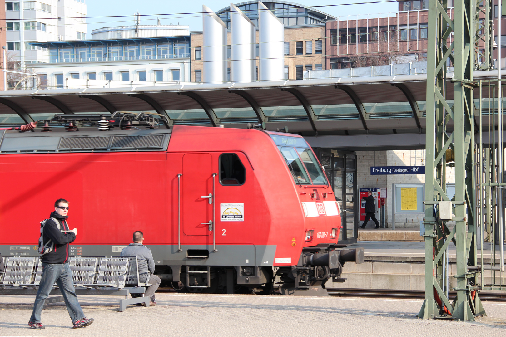 Ausfahrt zur Rheintalbahn