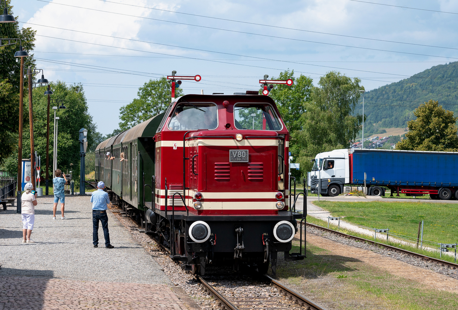 Ausflug an die Sauschwänzlebahn