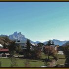 Ausflug bei schönem Wetter  in die Alpen