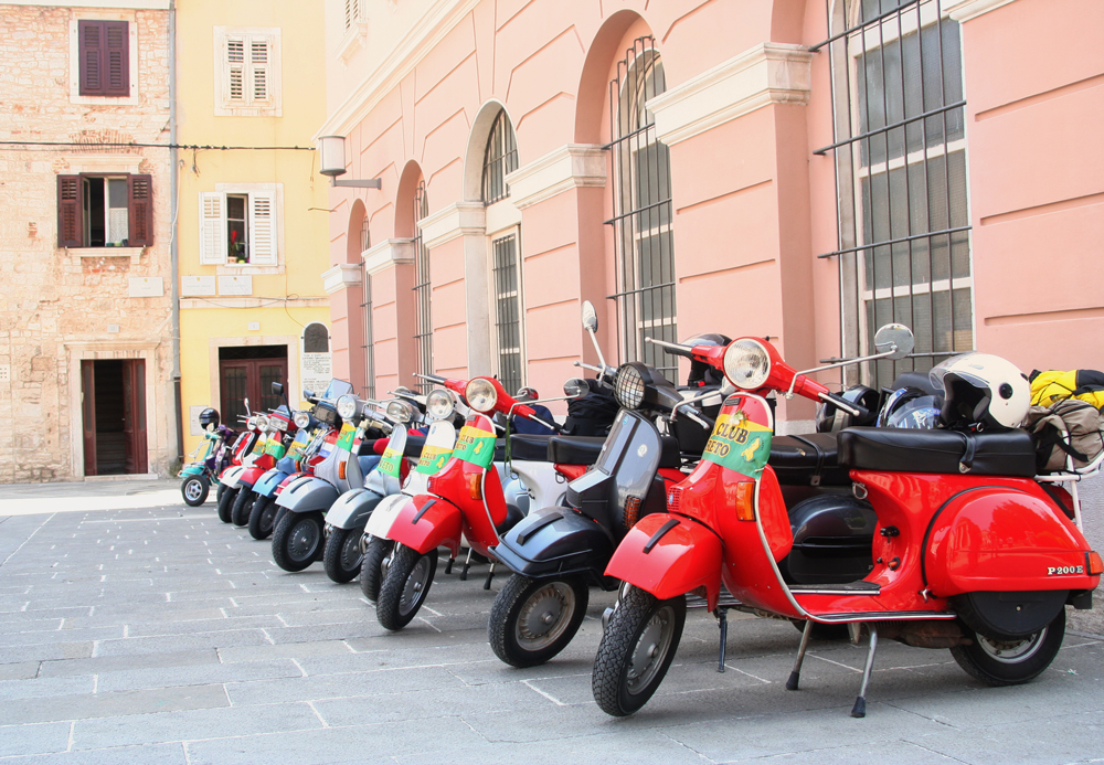 Ausflug des Vespa-Club