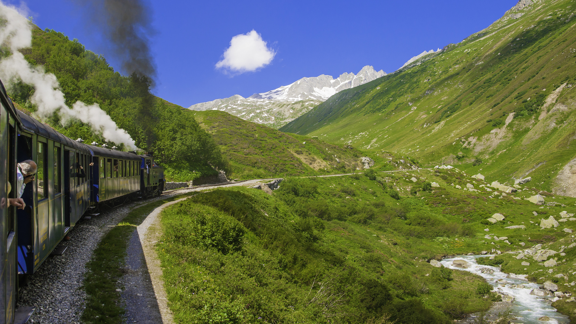 Ausflug Furka Dampfbahn - X