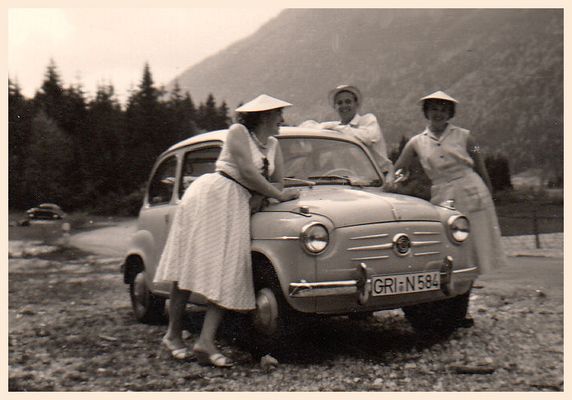 Ausflug im Fiat 600