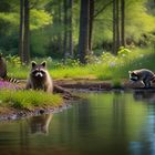 Ausflug im Frühling mit der Familie....