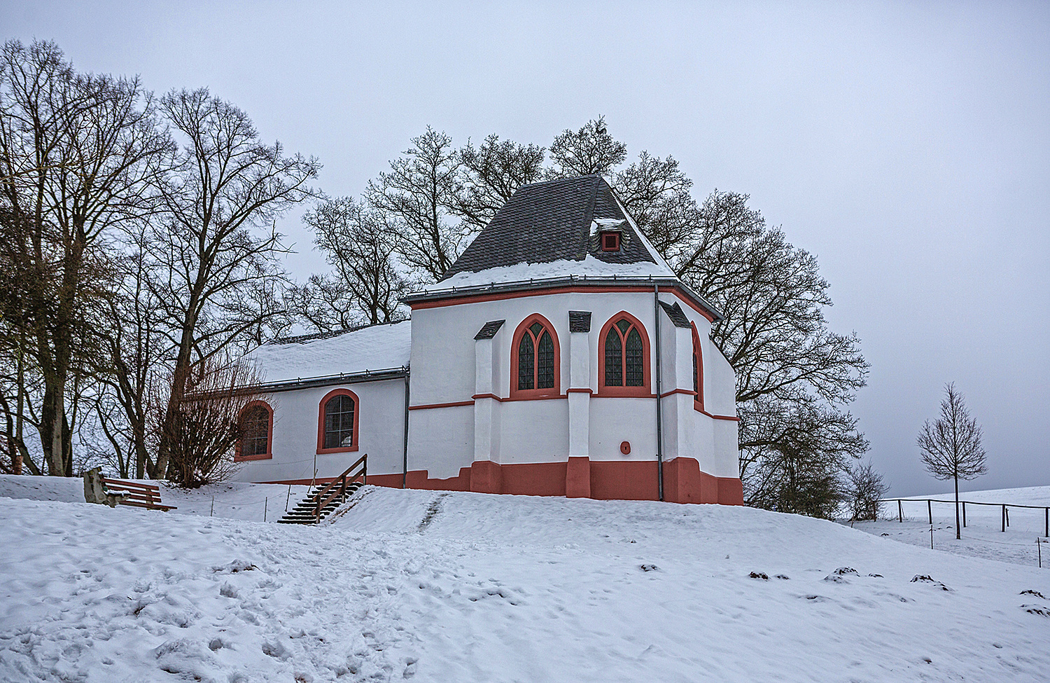 Ausflug im Schnee . . .