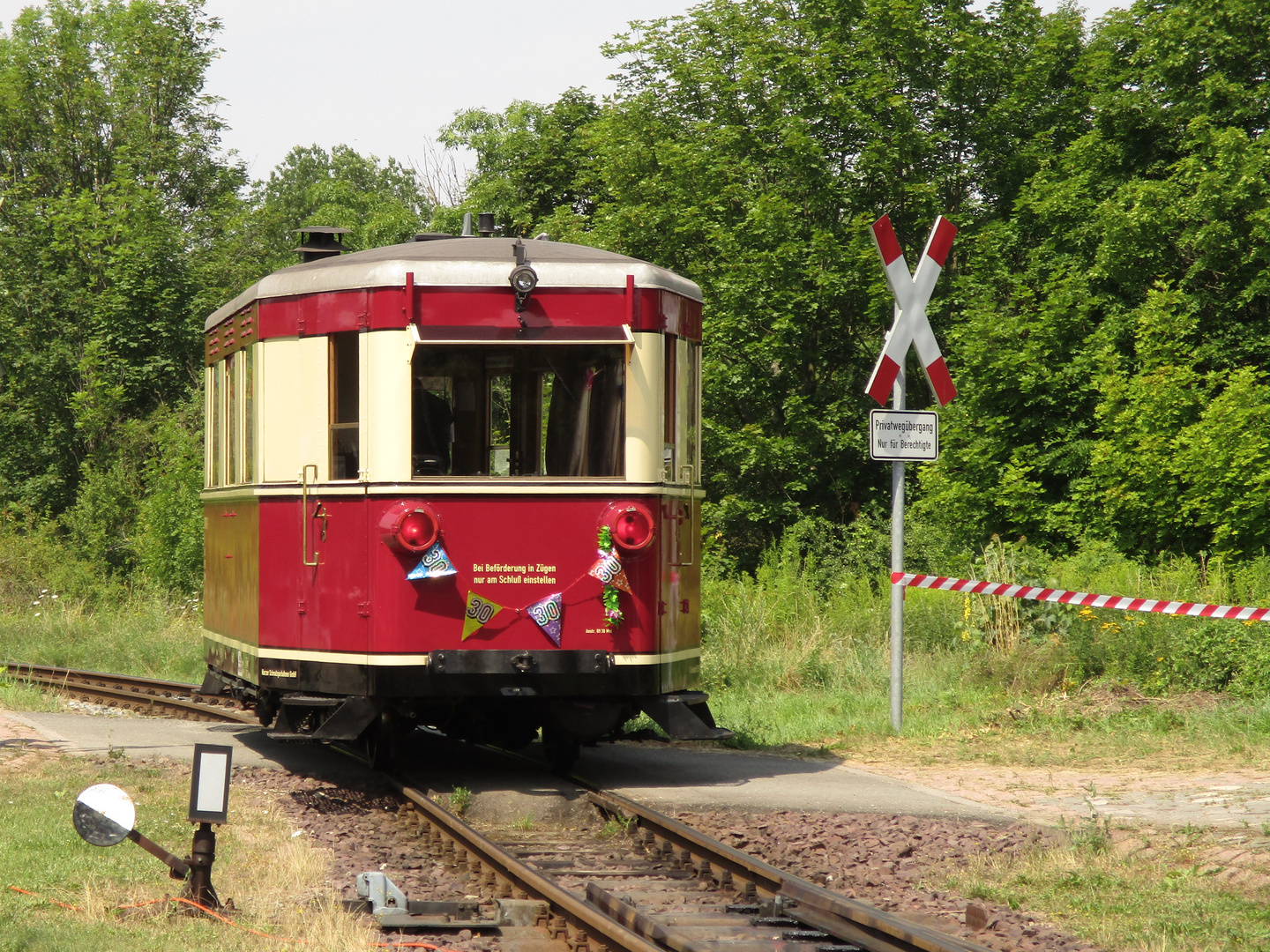 Ausflug ins Selketal zum Bahnhofsfest nach Gernrode 4.