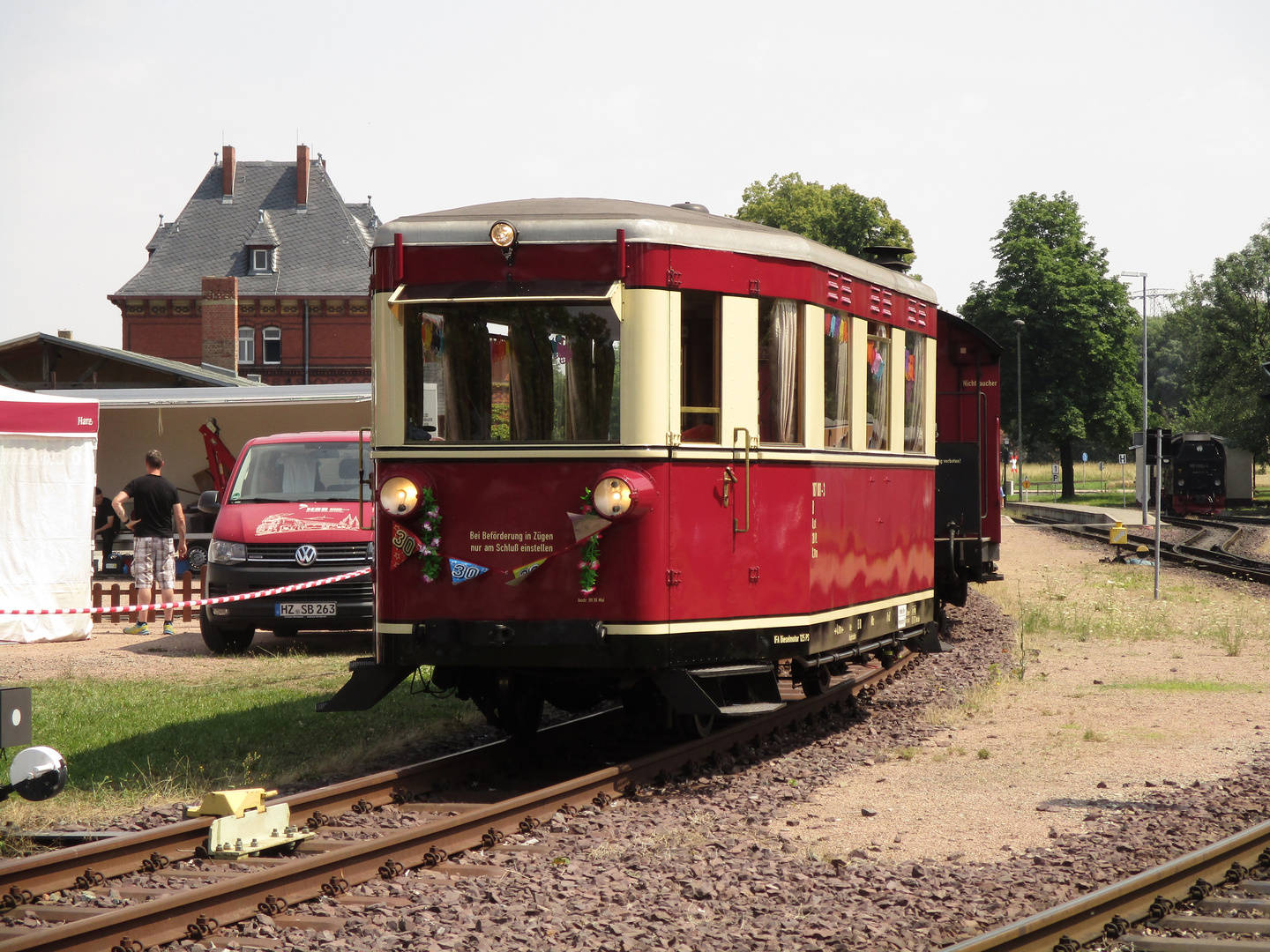 Ausflug ins Selketal zum Bahnhofsfest nach Gernrode 5.