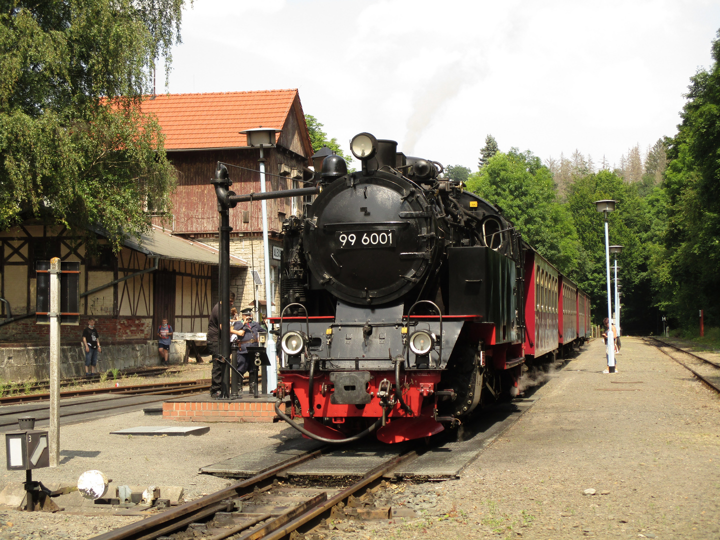 Ausflug ins Selketal zum Bahnhofsfest nach Gernrode 6.