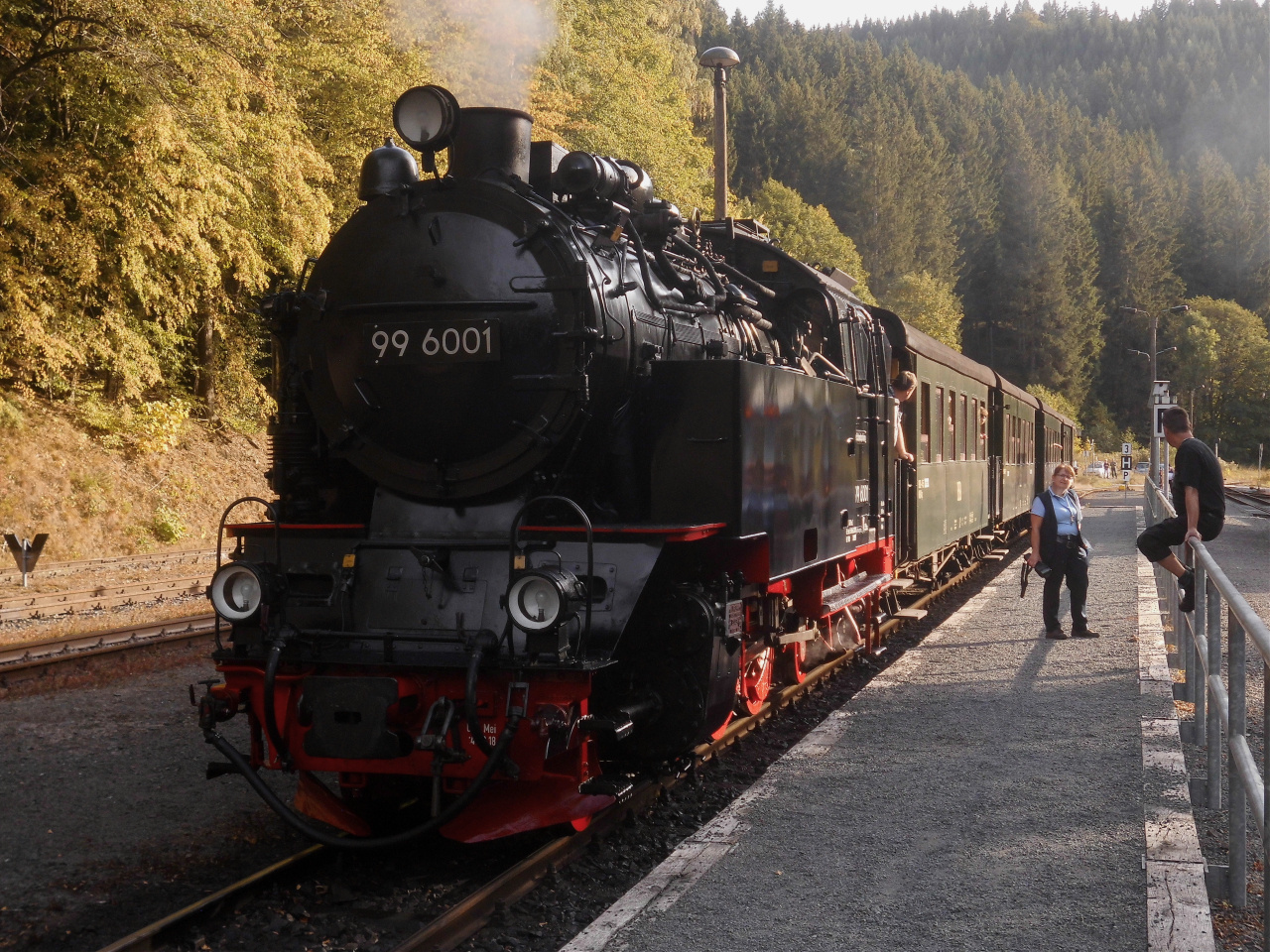 Ausflug mit dem HSB Traditionszug durch das Selketal 7.