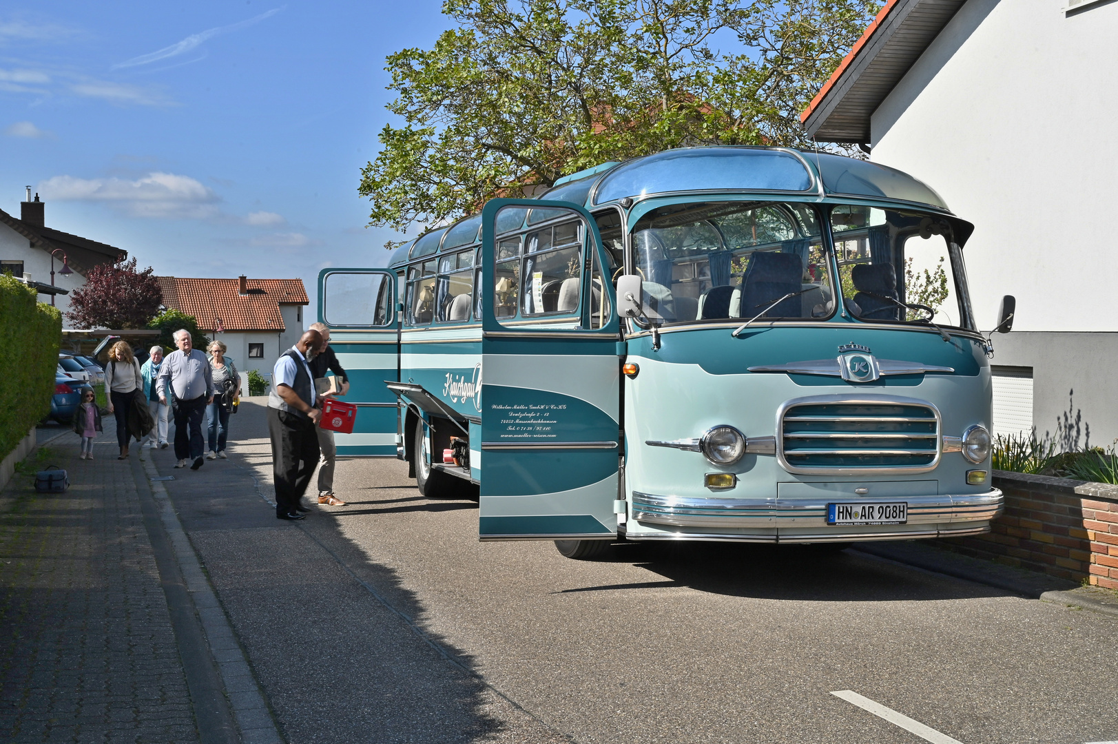 Ausflug mit dem Oldtimerbus