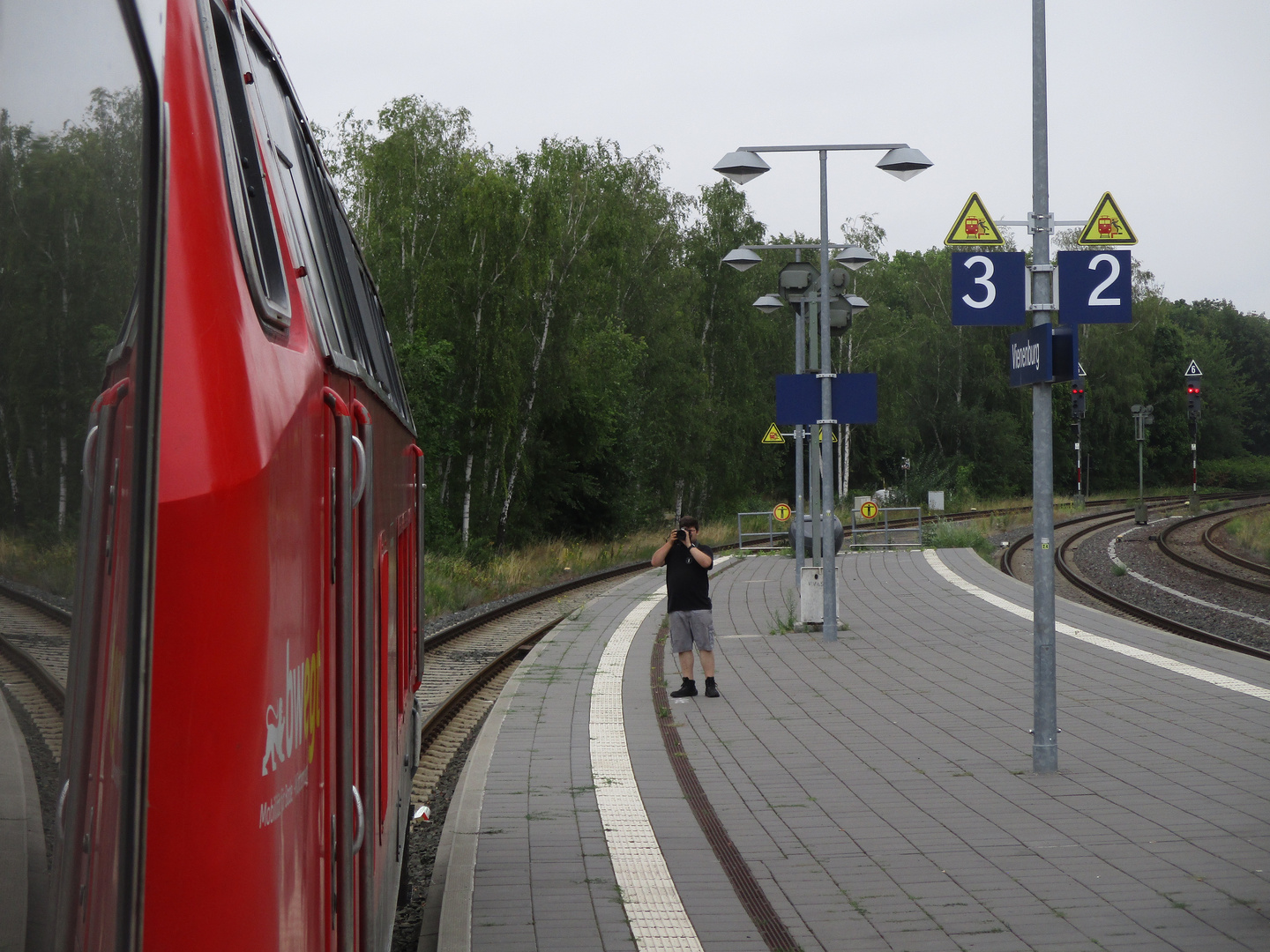 Ausflug mit der 218 499-2 von Goslar nach Halberstadt 1.