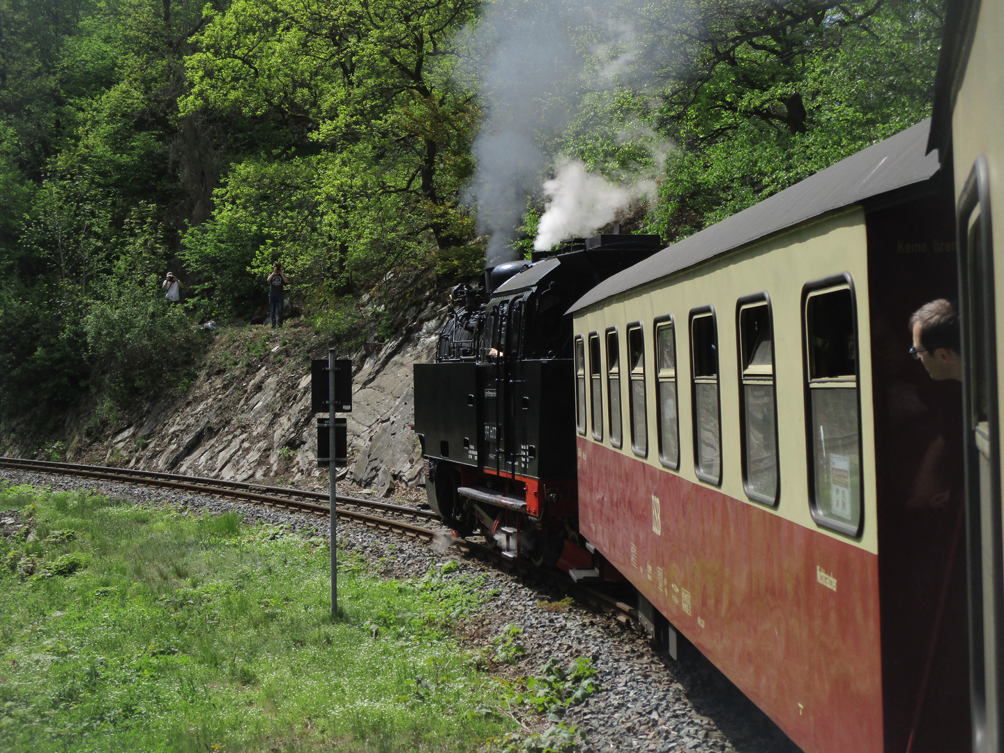 Ausflug mit der 99 6001 durch das Selketal 2.