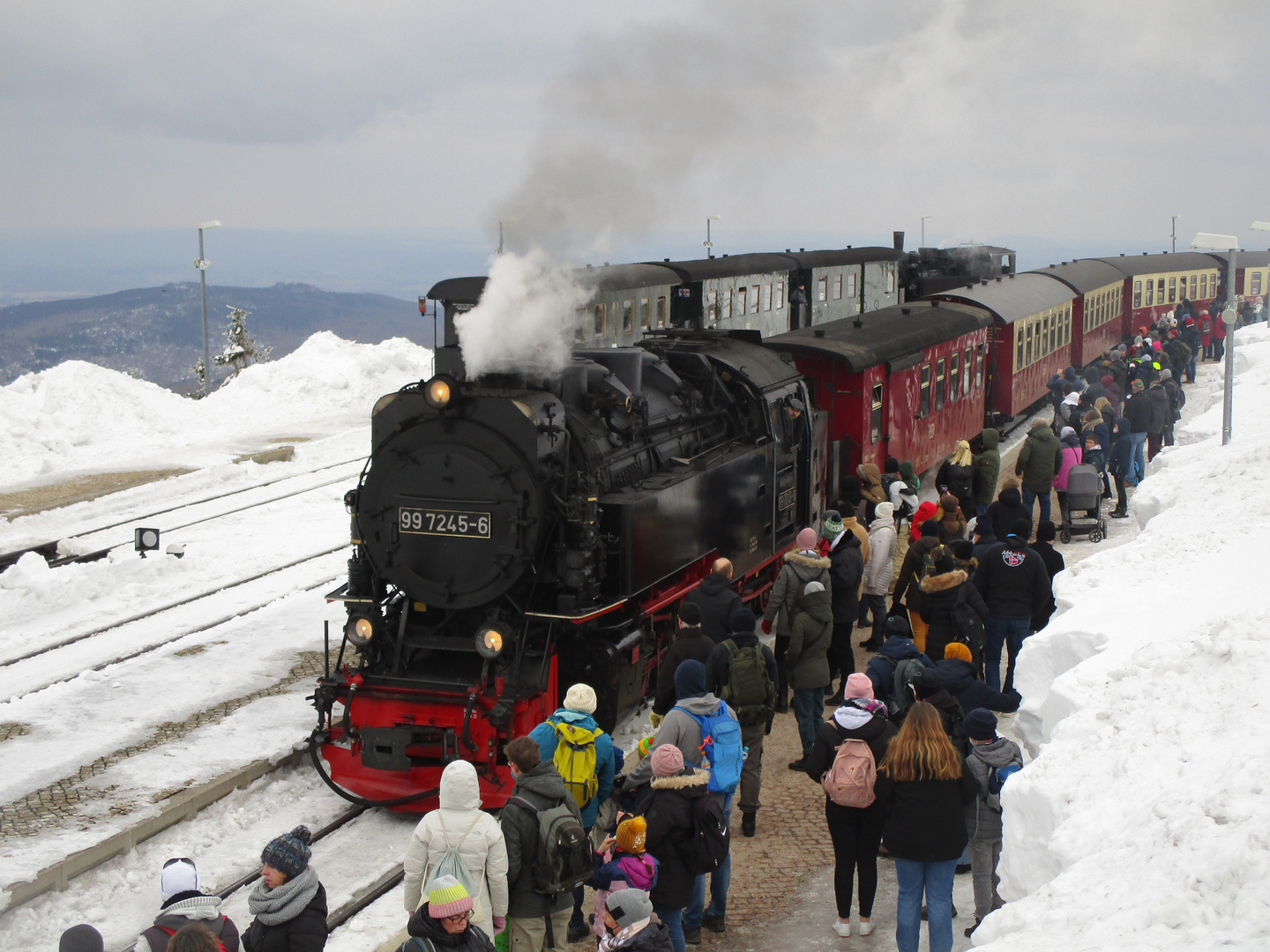 Ausflug mit der IG-HSB zum Brocken 12.