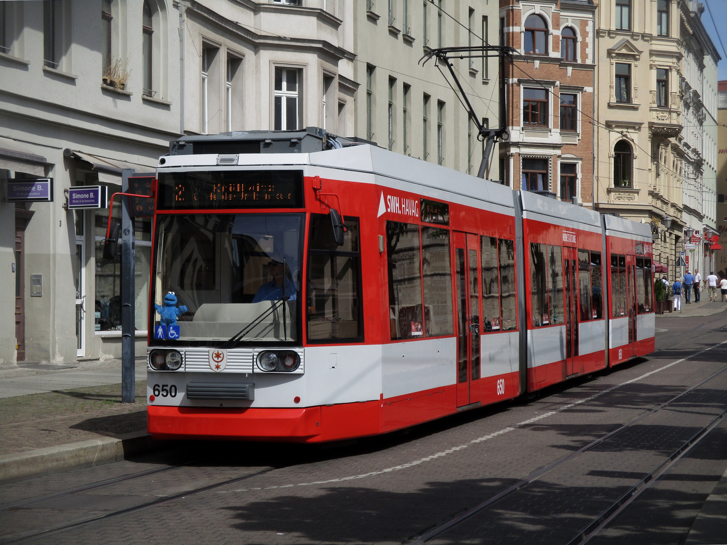 Ausflug mit der Straßenbahn durch Halle (Saale) 3.