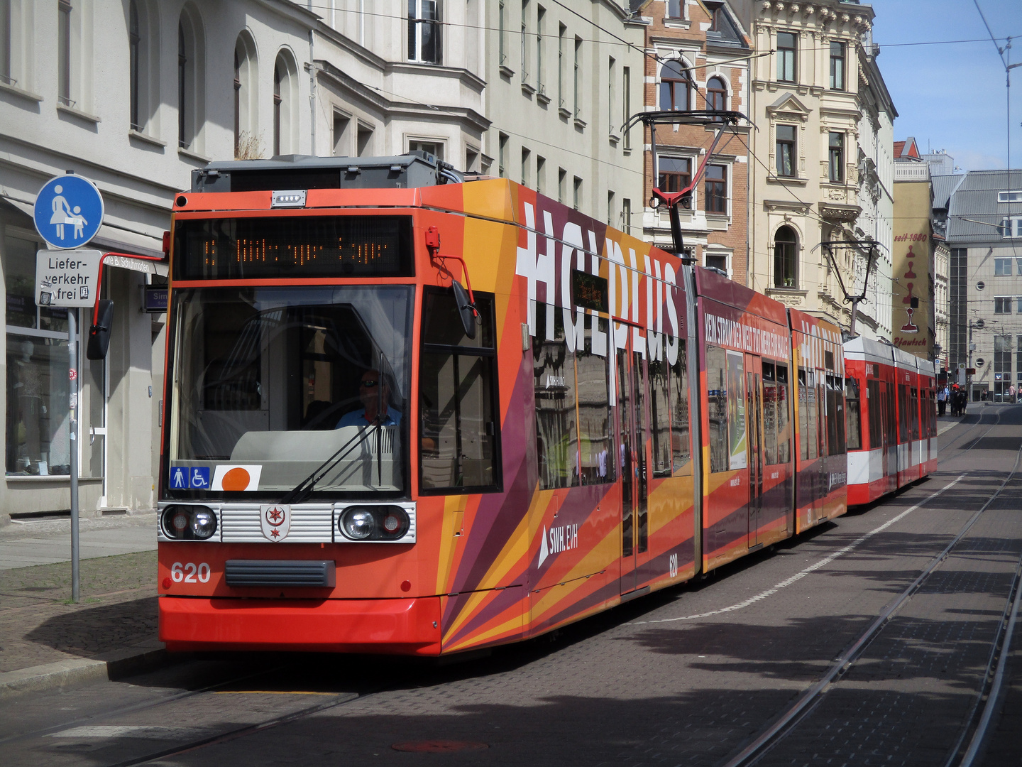 Ausflug mit der Straßenbahn durch Halle (Saale) 5.