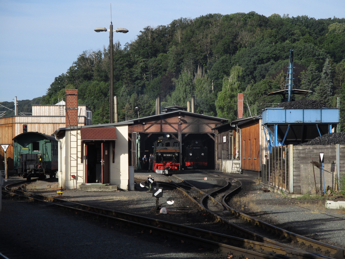 Ausflug mit der Weißeritztalbahn 1.