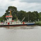 Ausflug NOK: Fähre an der Gemeinde Kudensee