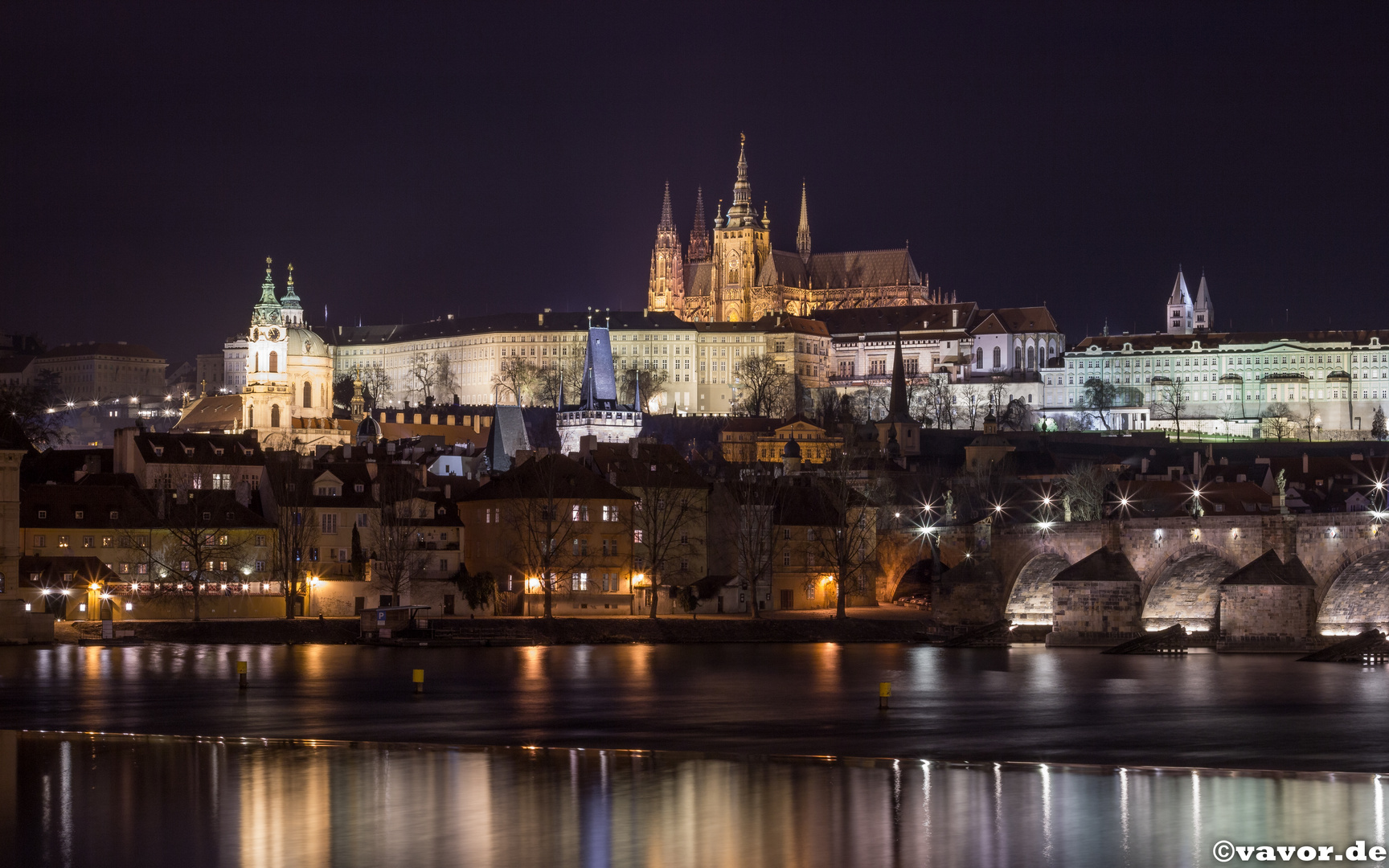 Ausflug Praha - Prag bei Nach