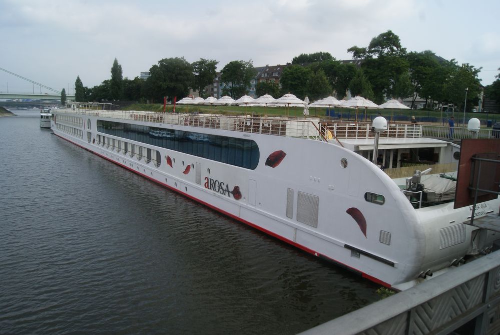 Ausflug Schiff in Köln an Rhein 