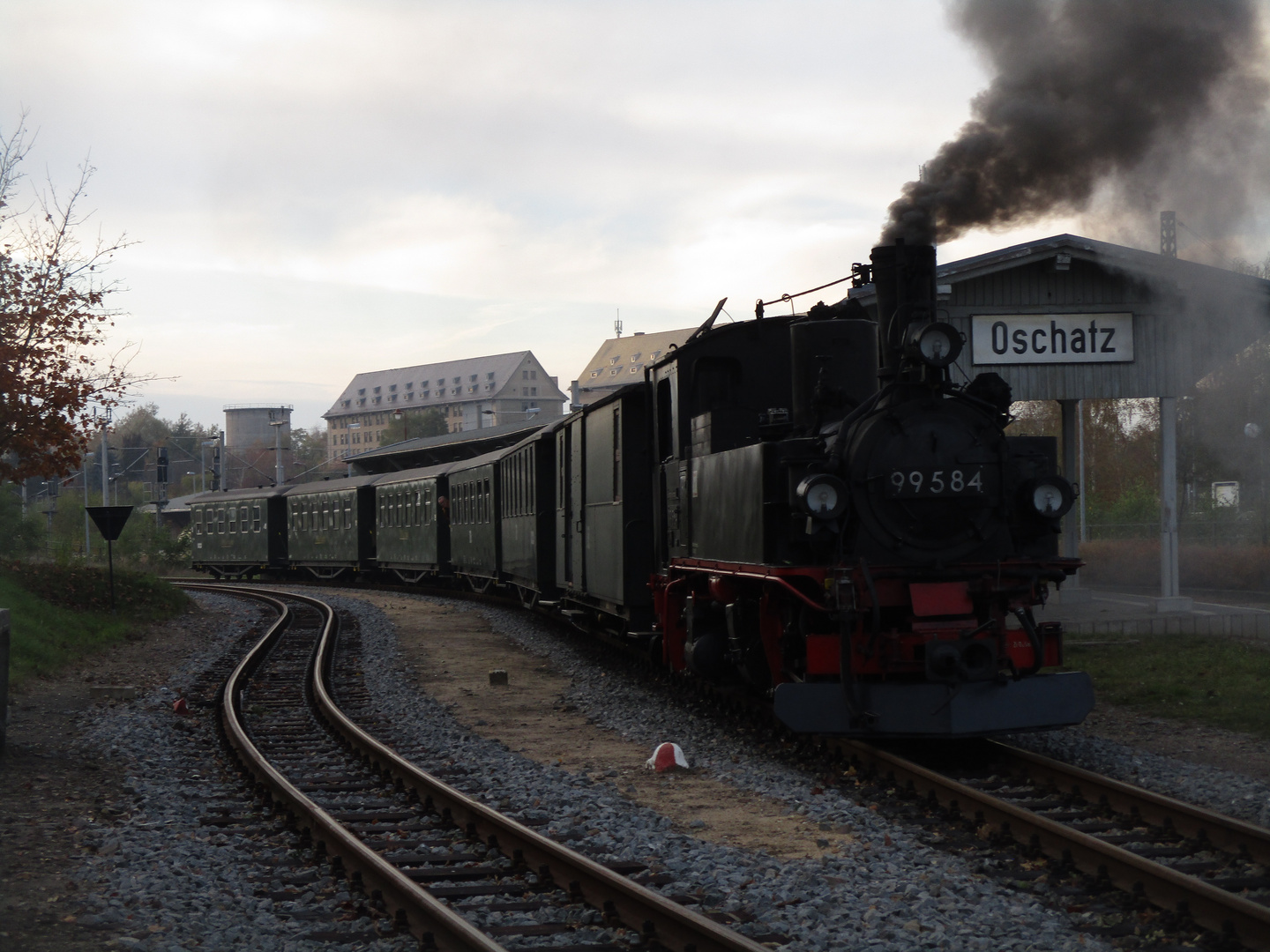 Ausflug zu den Halloweenfahrten der Döllnitzbahn 10.