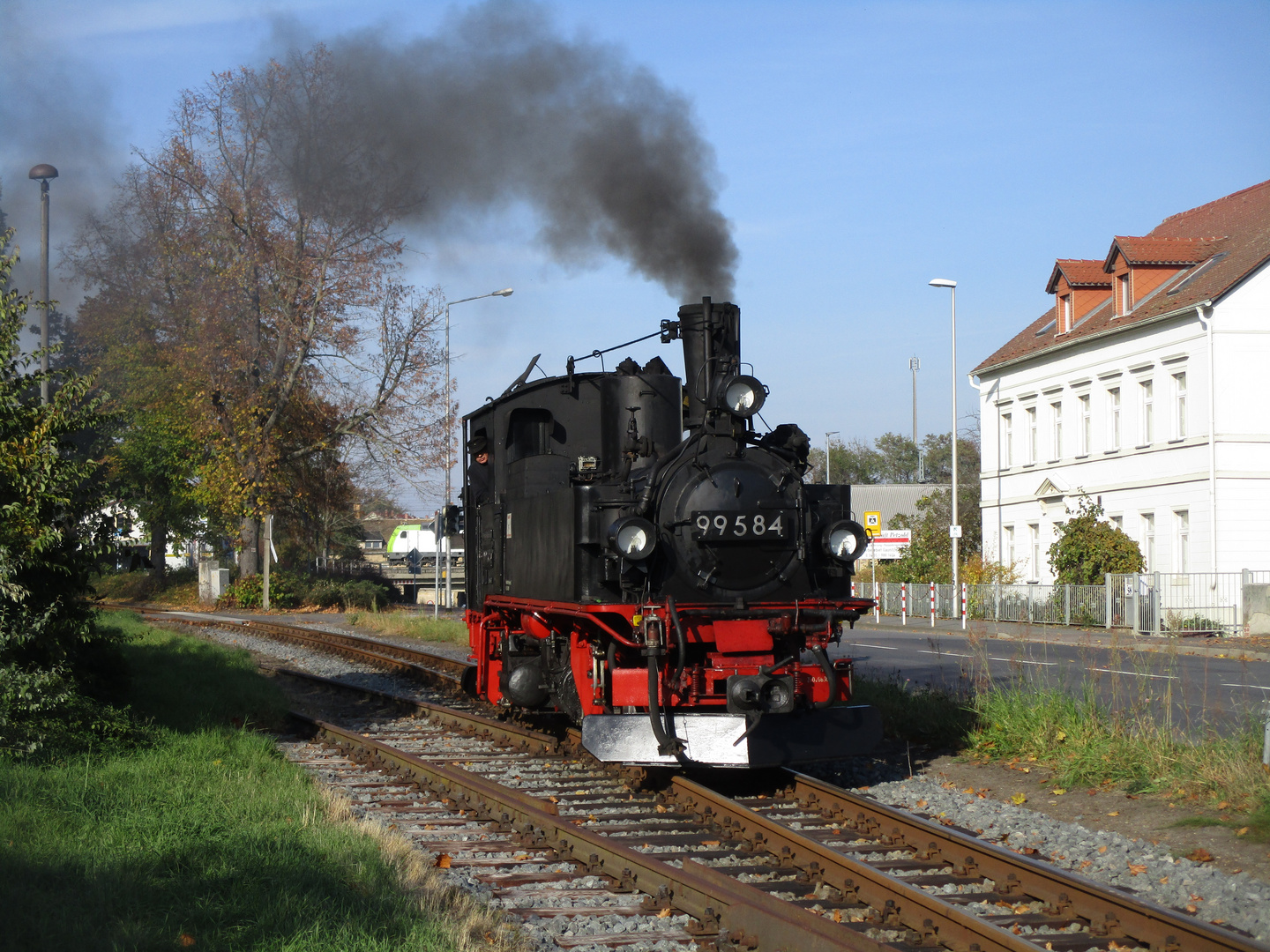 Ausflug zu den Halloweenfahrten der Döllnitzbahn 2.