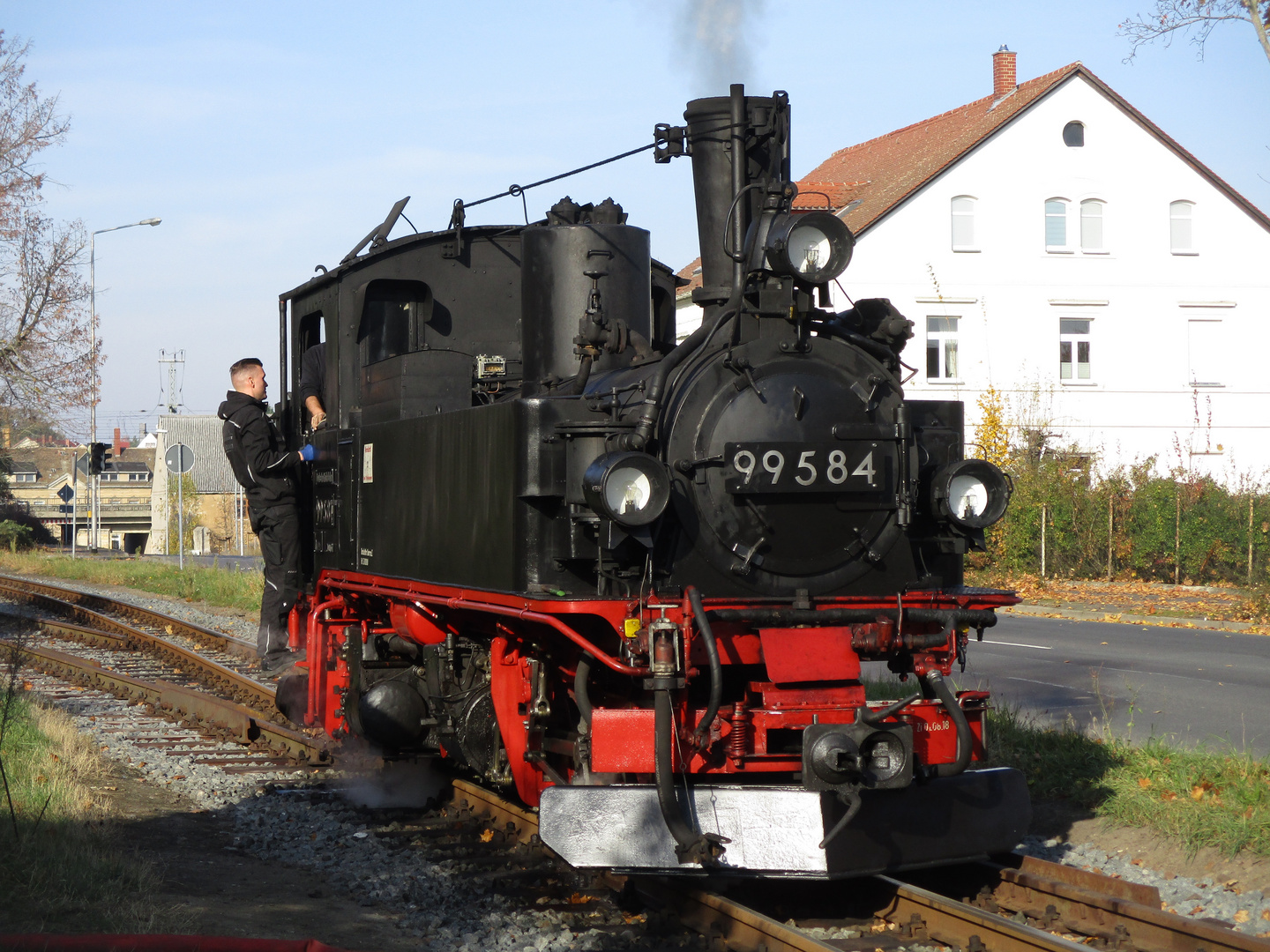 Ausflug zu den Halloweenfahrten der Döllnitzbahn 5.