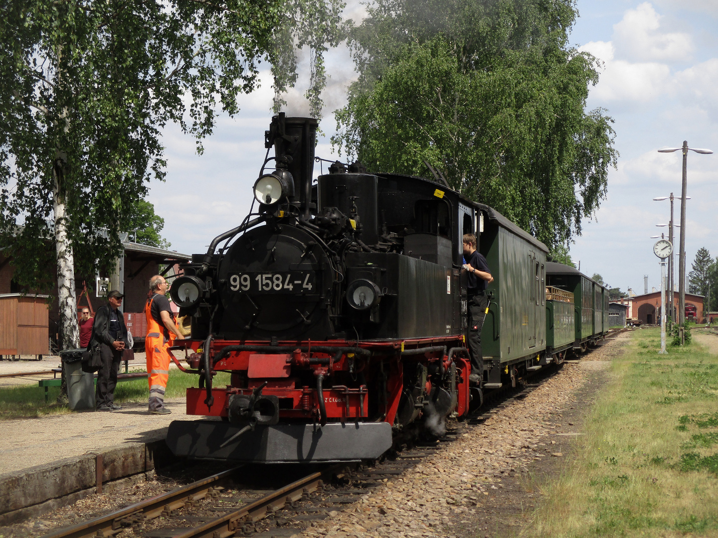 Ausflug zu den Pfingstfahrten bei der Döllnitzbahn 2.