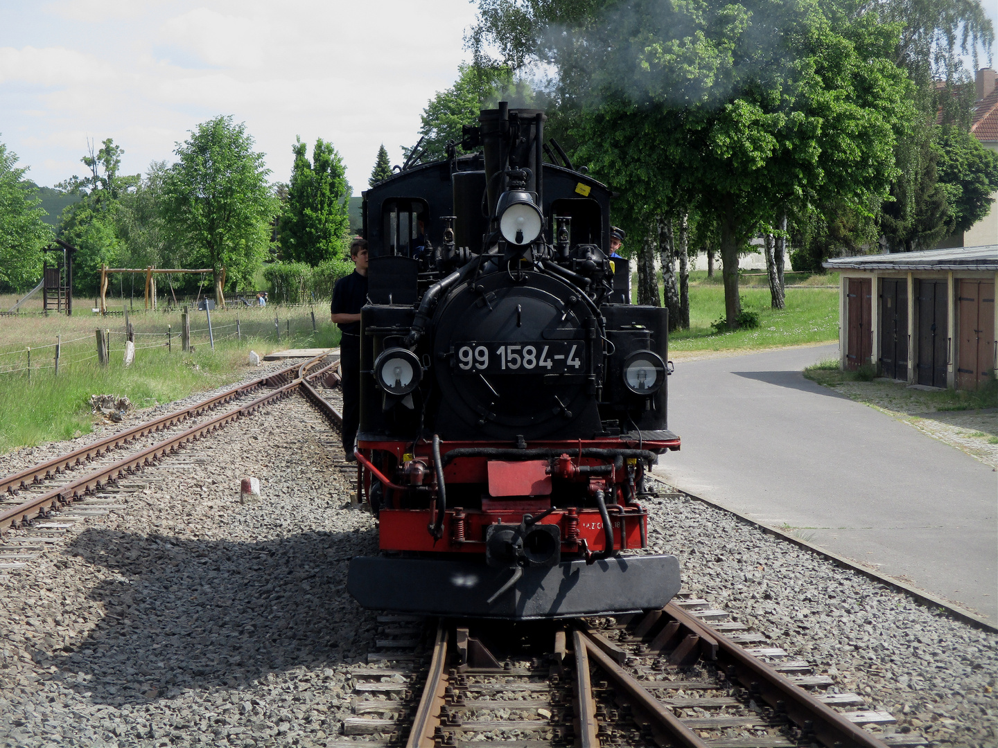 Ausflug zu den Pfingstfahrten bei der Döllnitzbahn 5.