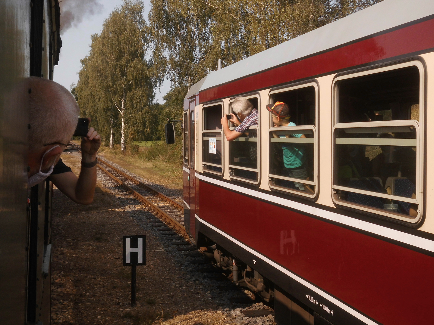 Ausflug zum Fahrwochenende bei der Döllnitzbahn 3.