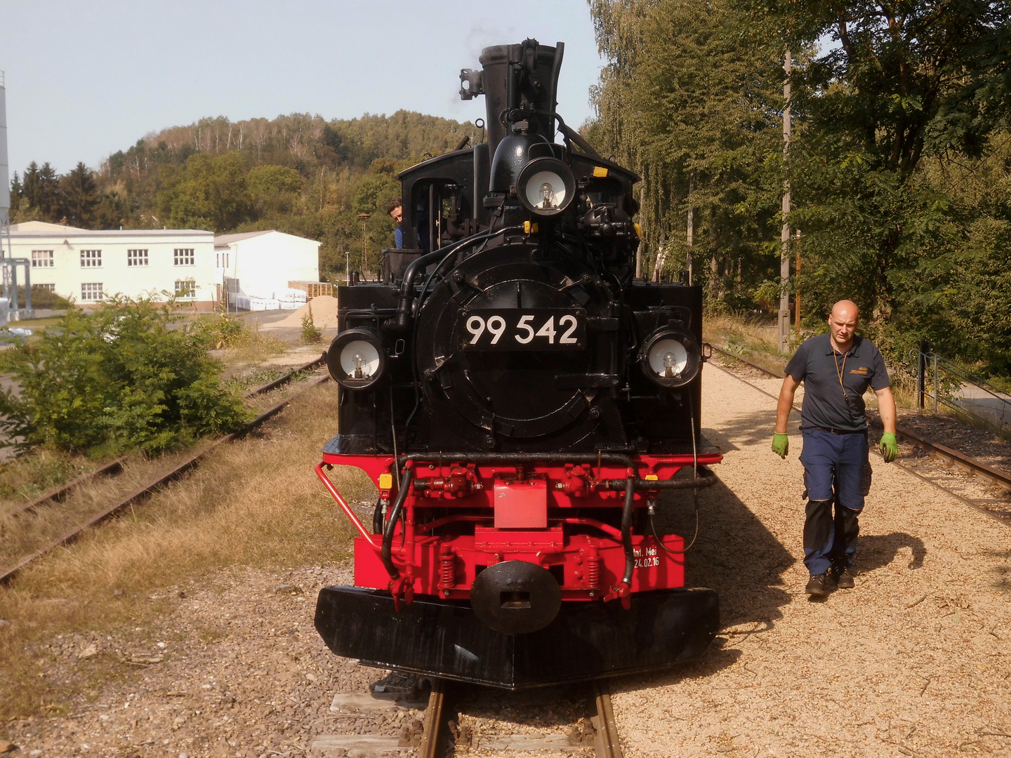 Ausflug zum Fahrwochenende bei der Döllnitzbahn 6.