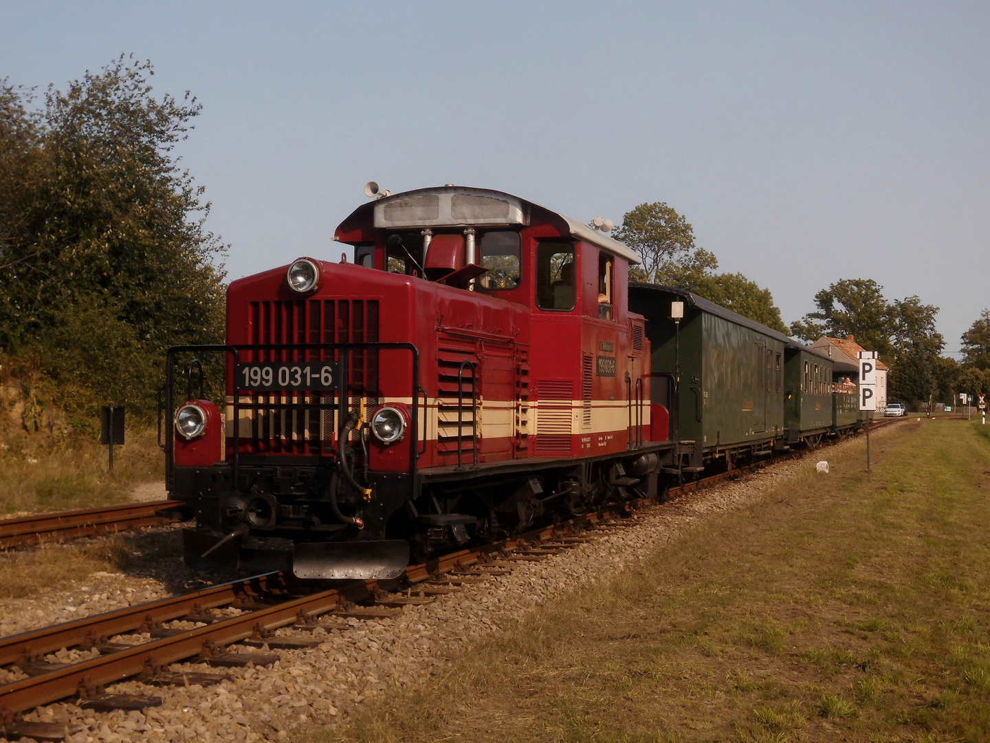 Ausflug zum Fahrwochenende bei der Döllnitzbahn 8.