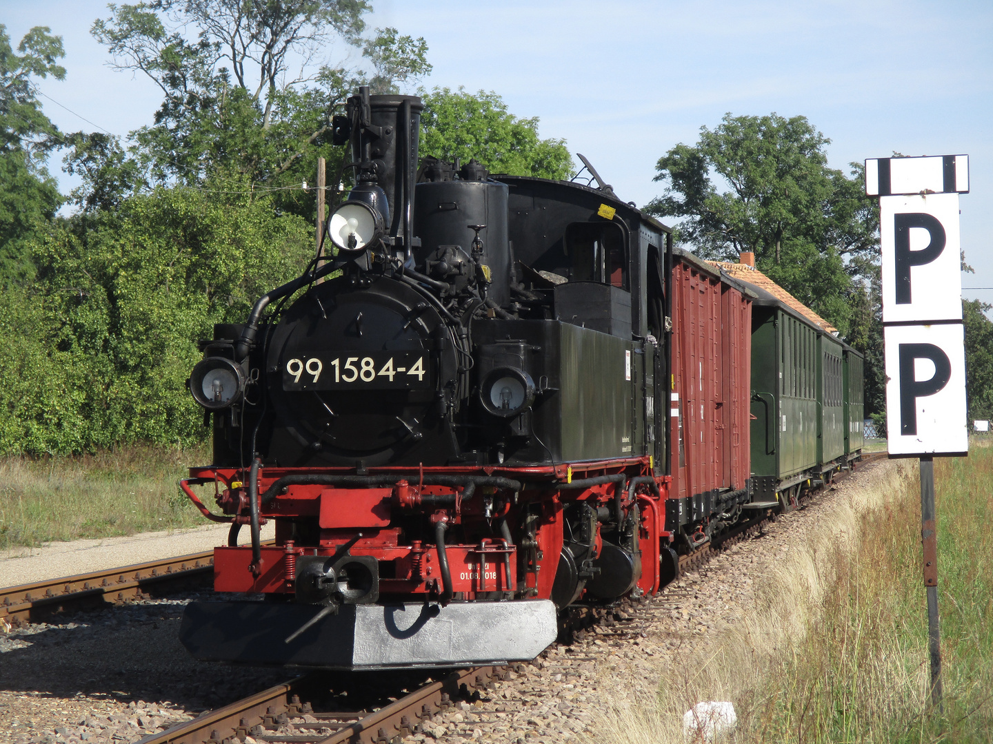 Ausflug zum Festwochenende bei der Döllnitzbahn 8.