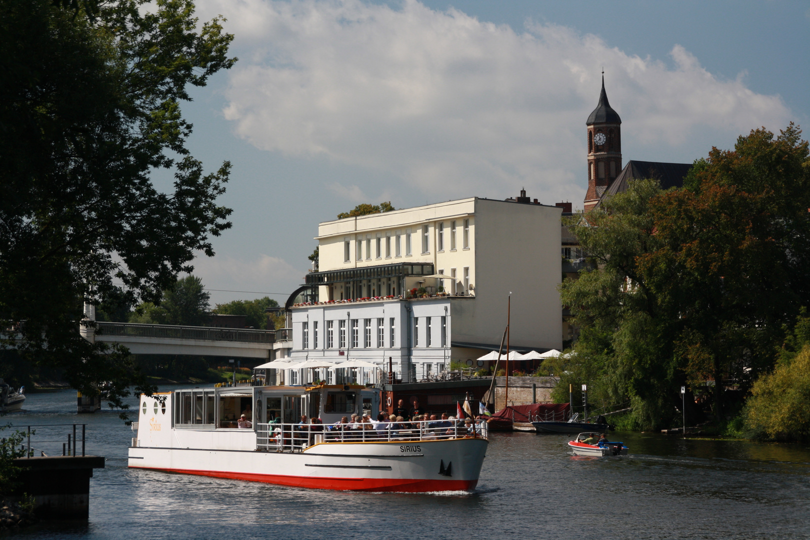 Ausflugsdampfer auf der Havel