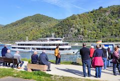 Ausflugsverkehr in Bacharach