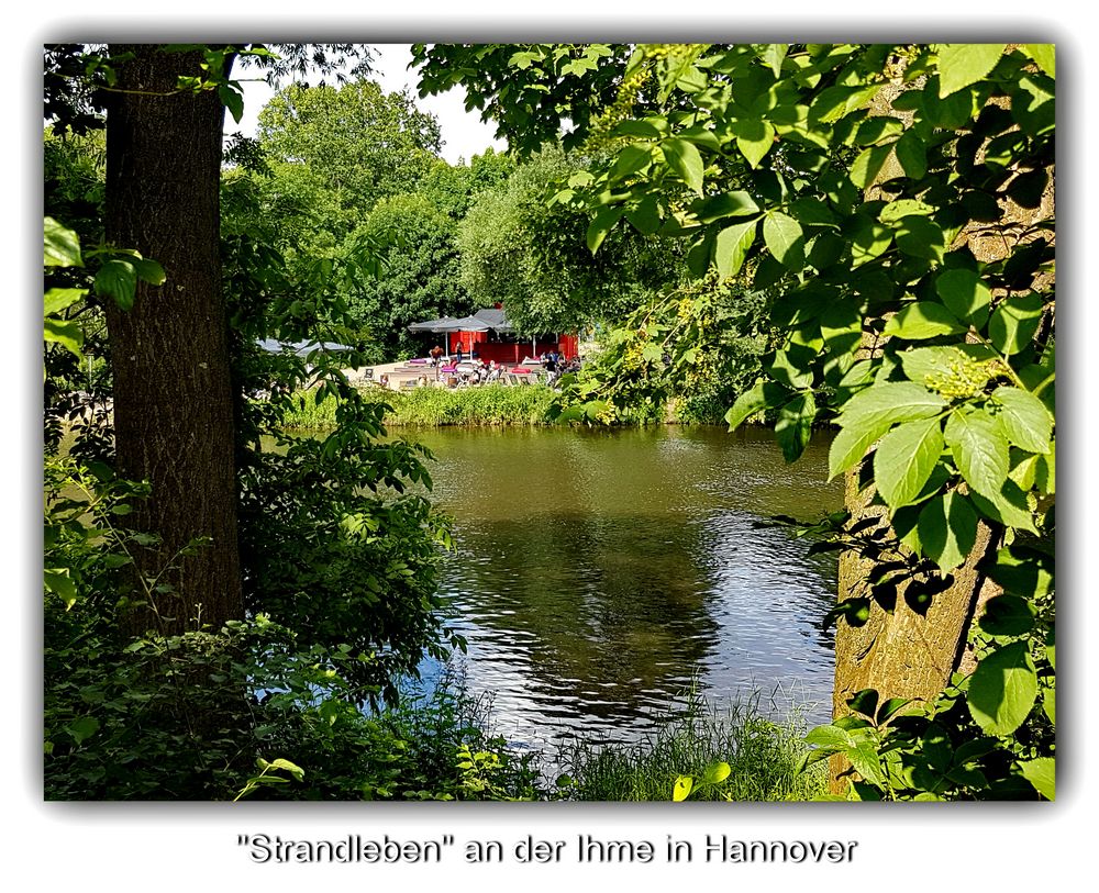 Ausflugsziel an der Ihme in Hannover