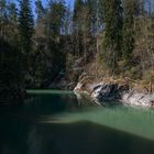 Ausgang der Lechklamm in Füssen