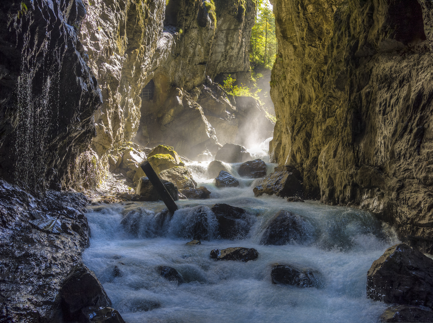 Ausgang der Partnachklamm