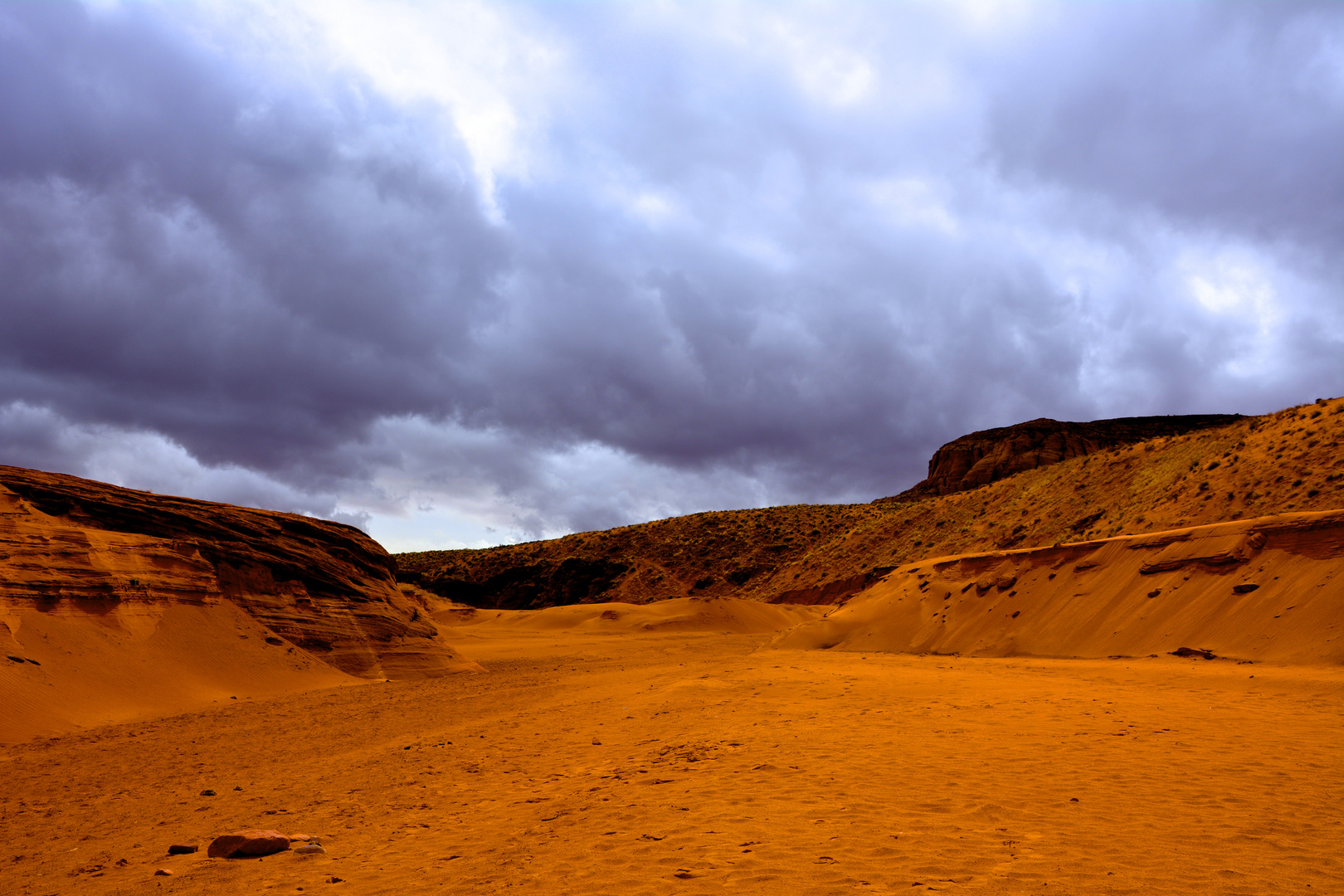 Ausgang des Antilop Canyon