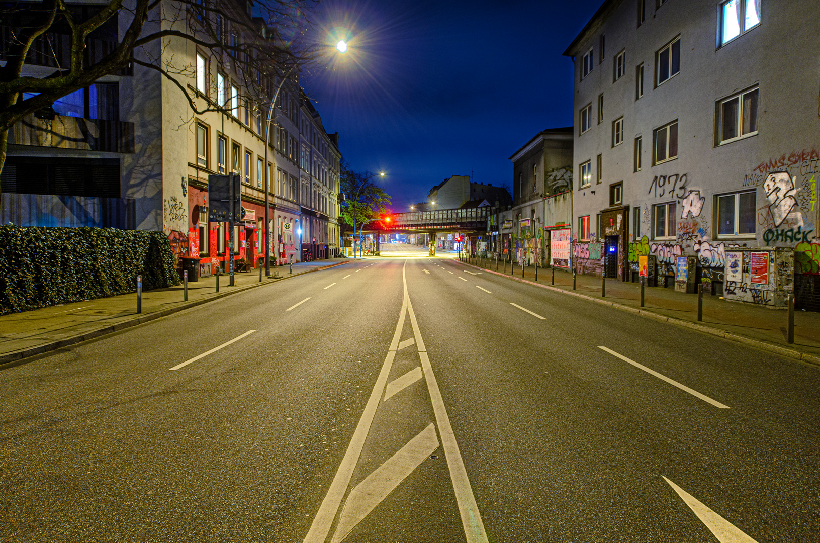 ausgangssperre 1 Stresemannstraße Sternbrücke