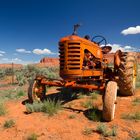 Ausgedienter Traktor in Arizona