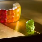 Ausgegrenzter Gummibär