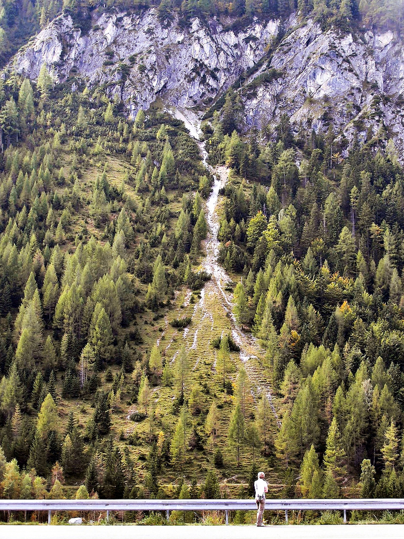 Ausgekramt: Rastplatzaussicht