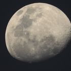 Ausgereizt: Der Mond mit der neuen Nikon Coolpix 9oo mit 2000 mm Brennweite